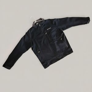 Mens XL Columbia ASCENDER Dark Softshell Jacket